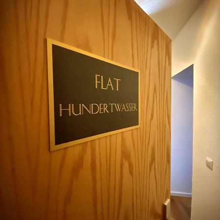 Flat Hundertwasser Erfurt Buitenkant foto